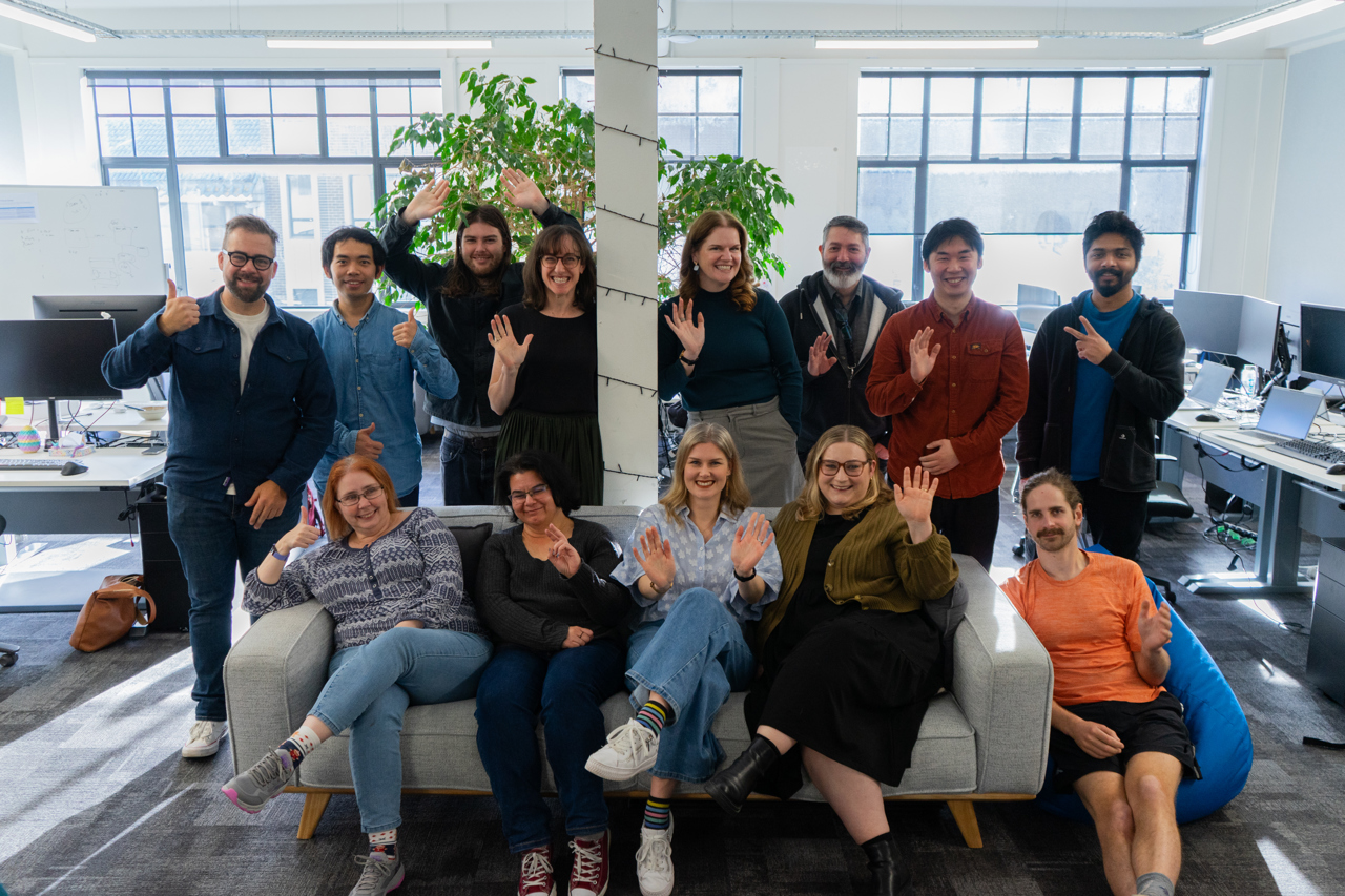 The Effect team in their office